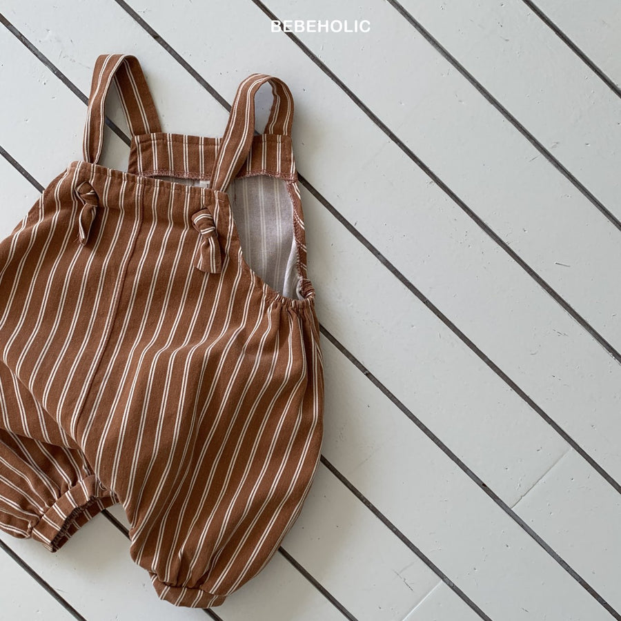 【bebeholic】 Cooper stripe over all Suit