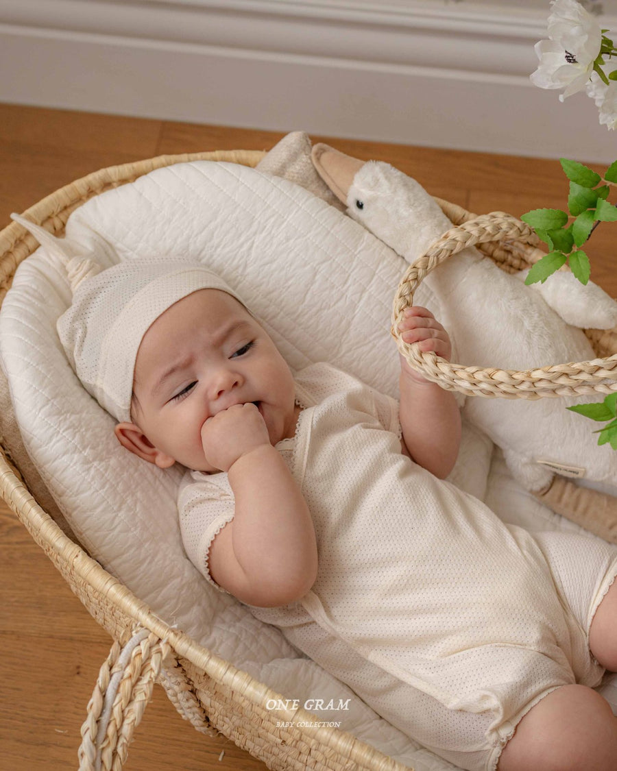 【one gram】 Mesh newborn suit　※クーポン使用で表示価格よりさらに10%OFF！4月20日（日）23：59まで！クーポンコード：april10　