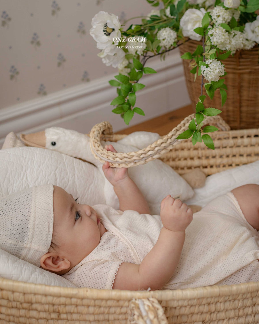 【one gram】 Mesh newborn suit　※クーポン使用で表示価格よりさらに10%OFF！4月20日（日）23：59まで！クーポンコード：april10　