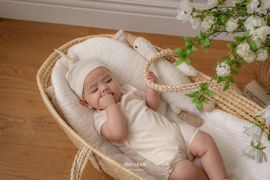 【one gram】 Mesh newborn suit　※クーポン使用で表示価格よりさらに10%OFF！4月20日（日）23：59まで！クーポンコード：april10　