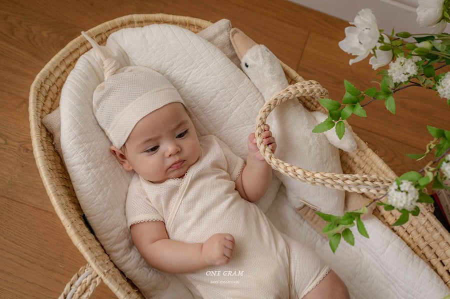 【one gram】 Mesh newborn suit　※クーポン使用で表示価格よりさらに10%OFF！4月20日（日）23：59まで！クーポンコード：april10　