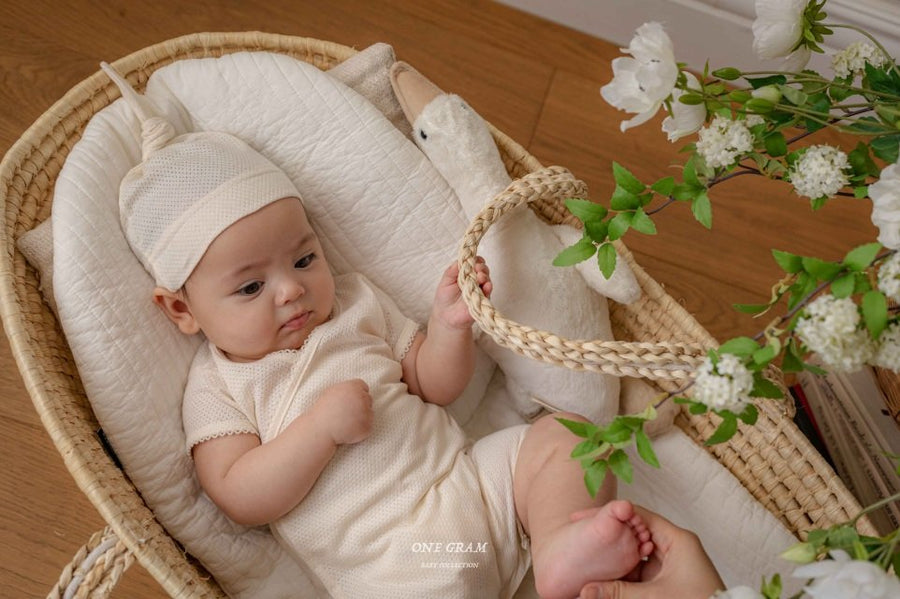 【one gram】 Mesh newborn suit　※クーポン使用で表示価格よりさらに10%OFF！4月20日（日）23：59まで！クーポンコード：april10　