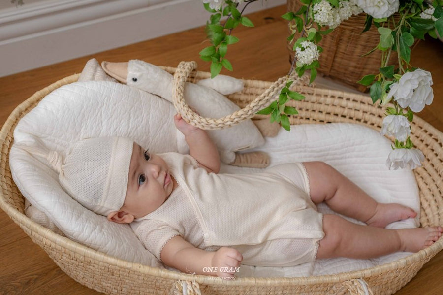 【one gram】 Mesh newborn suit　※クーポン使用で表示価格よりさらに10%OFF！4月20日（日）23：59まで！クーポンコード：april10　
