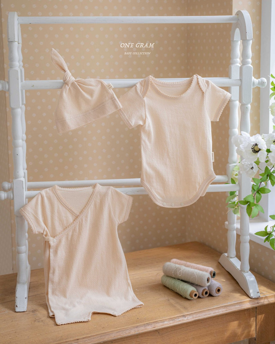【one gram】 Mesh newborn suit　※クーポン使用で表示価格よりさらに10%OFF！4月20日（日）23：59まで！クーポンコード：april10　