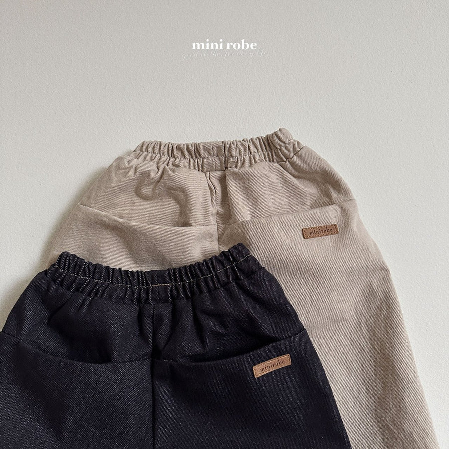 NEW【minirobe】 dongle line pant　