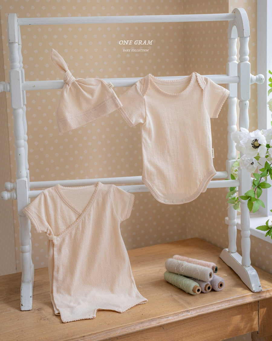 【one gram】 Mesh newborn suit　※クーポン使用で表示価格よりさらに10%OFF！4月20日（日）23：59まで！クーポンコード：april10　