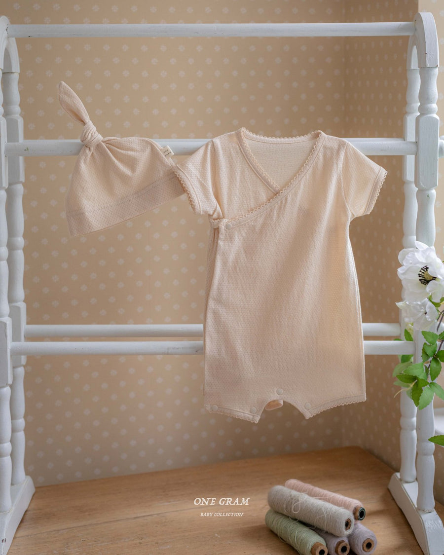 【one gram】 Mesh newborn suit　※クーポン使用で表示価格よりさらに10%OFF！4月20日（日）23：59まで！クーポンコード：april10　