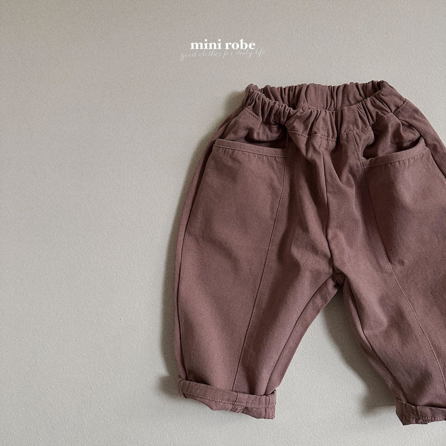 NEW【minirobe】 mono rabba pants　