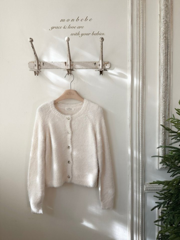 【monbebe】 Teddy cardigan (for mom)