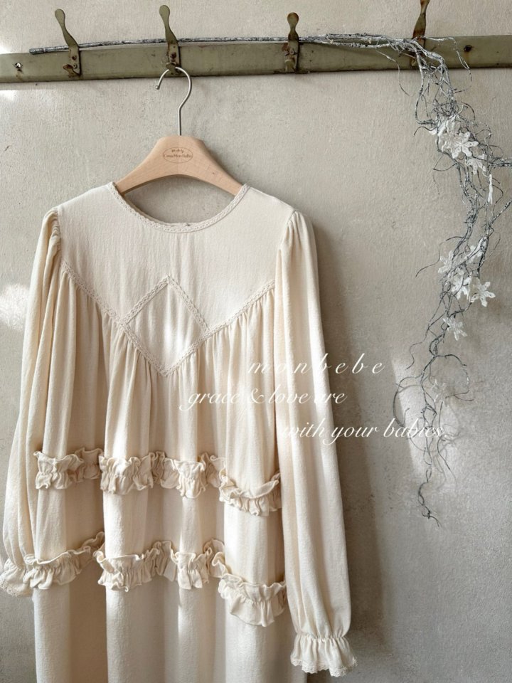 【monbebe】 Merlin Frill dress (for mom)