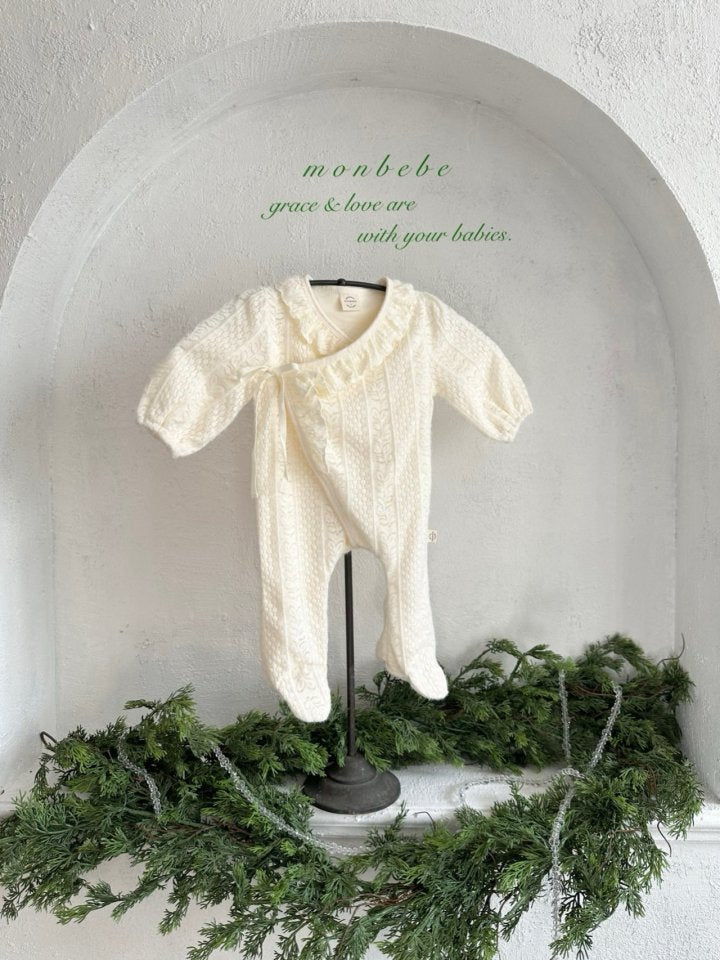 【monbebe】 W lace suit