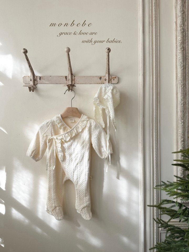 【monbebe】 W lace suit