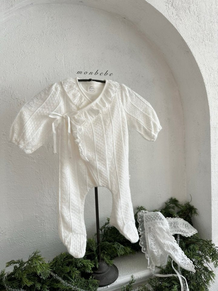 【monbebe】 W lace suit