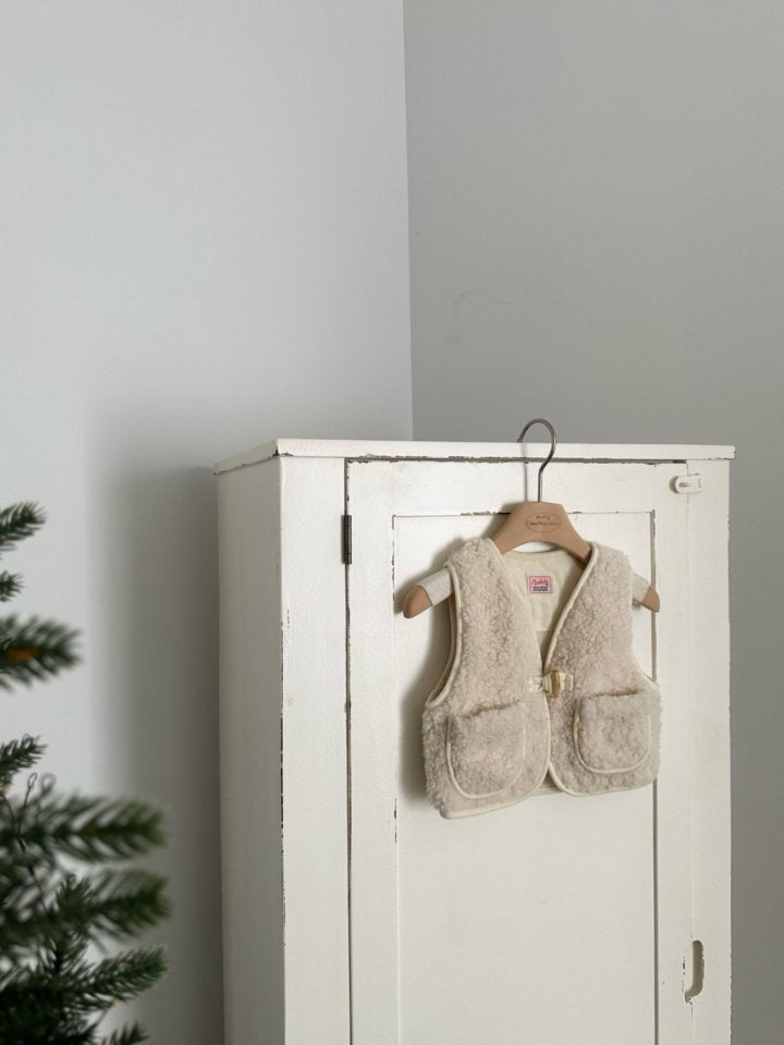 【monbebe】 Bebe wool vest