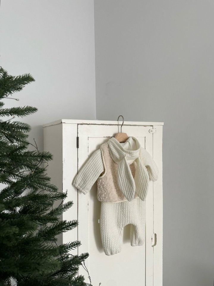 【monbebe】 Bebe wool vest