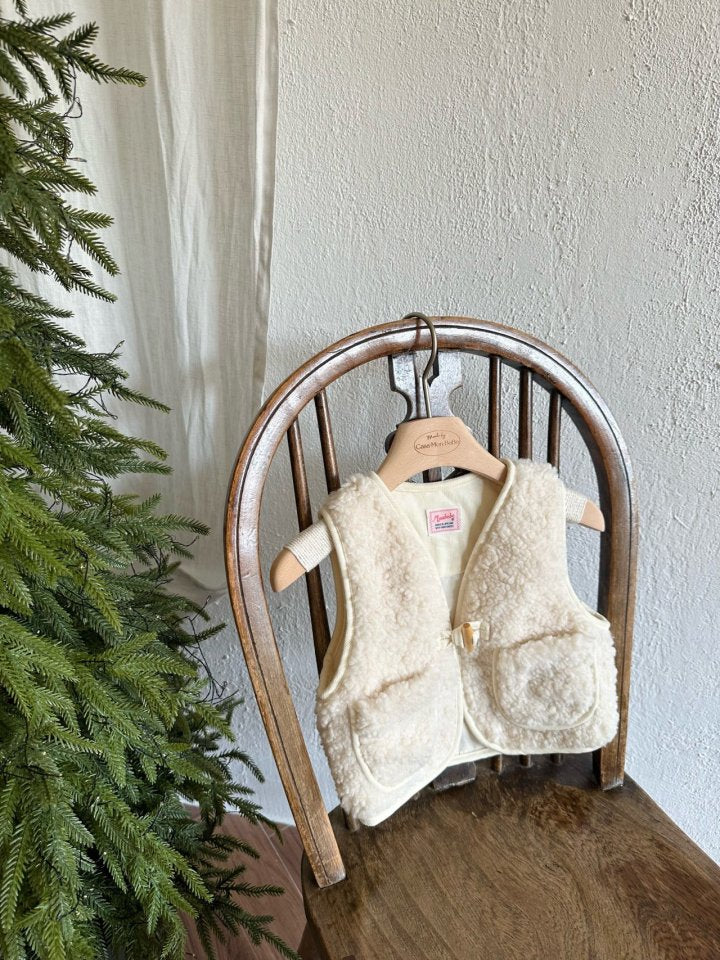 【monbebe】 Bebe wool vest