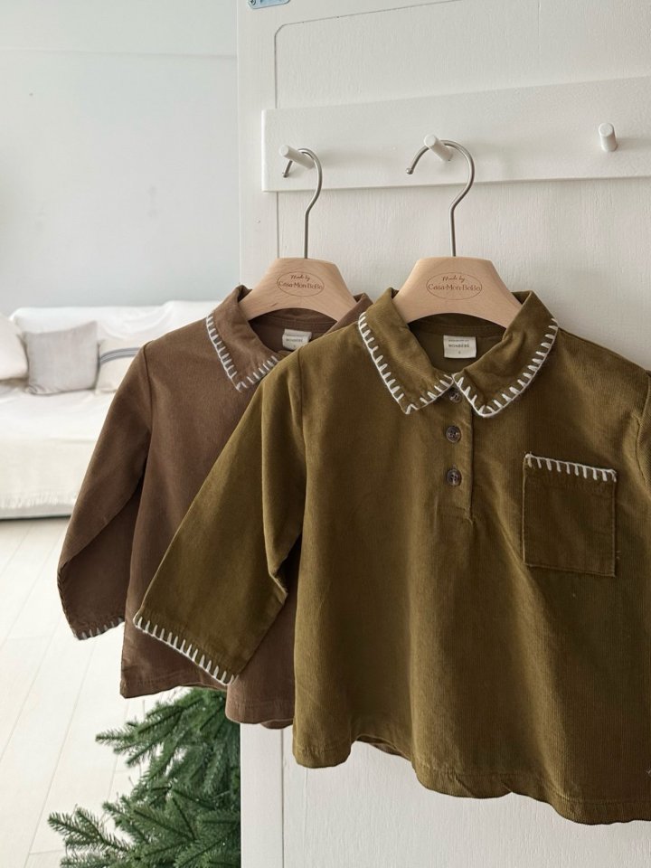 【monbebe】 Louis Melow Shirts