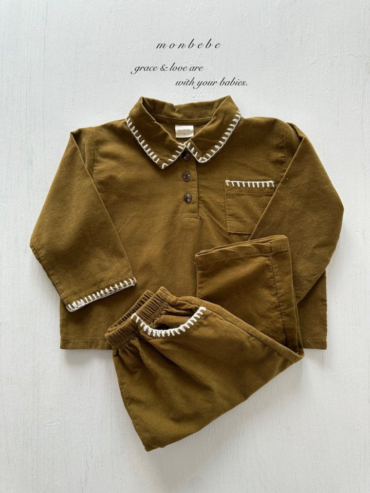 【monbebe】 Louis Melow Shirts