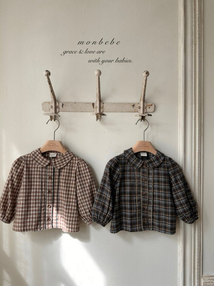【monbebe】 Lumino blouse