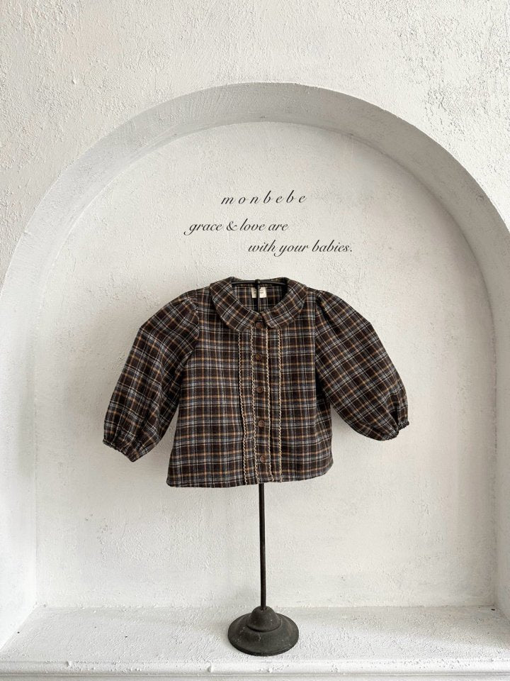【monbebe】 Lumino blouse