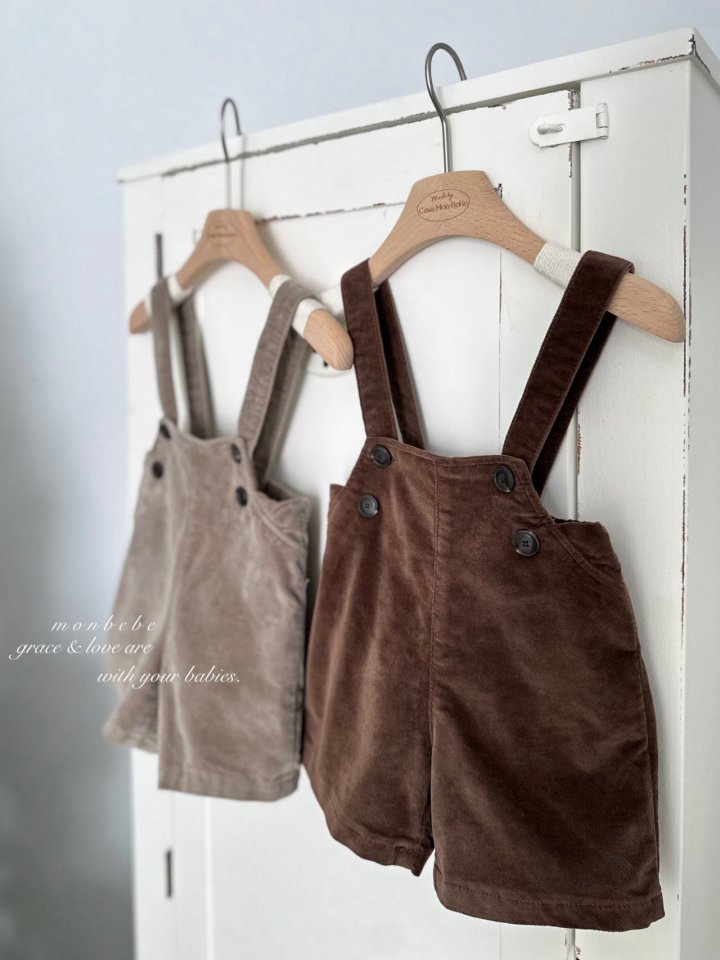 【monbebe】 Montblanc overall pants