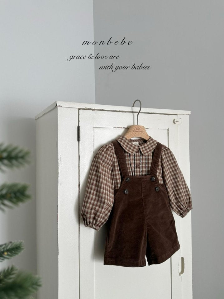 【monbebe】 Montblanc overall pants