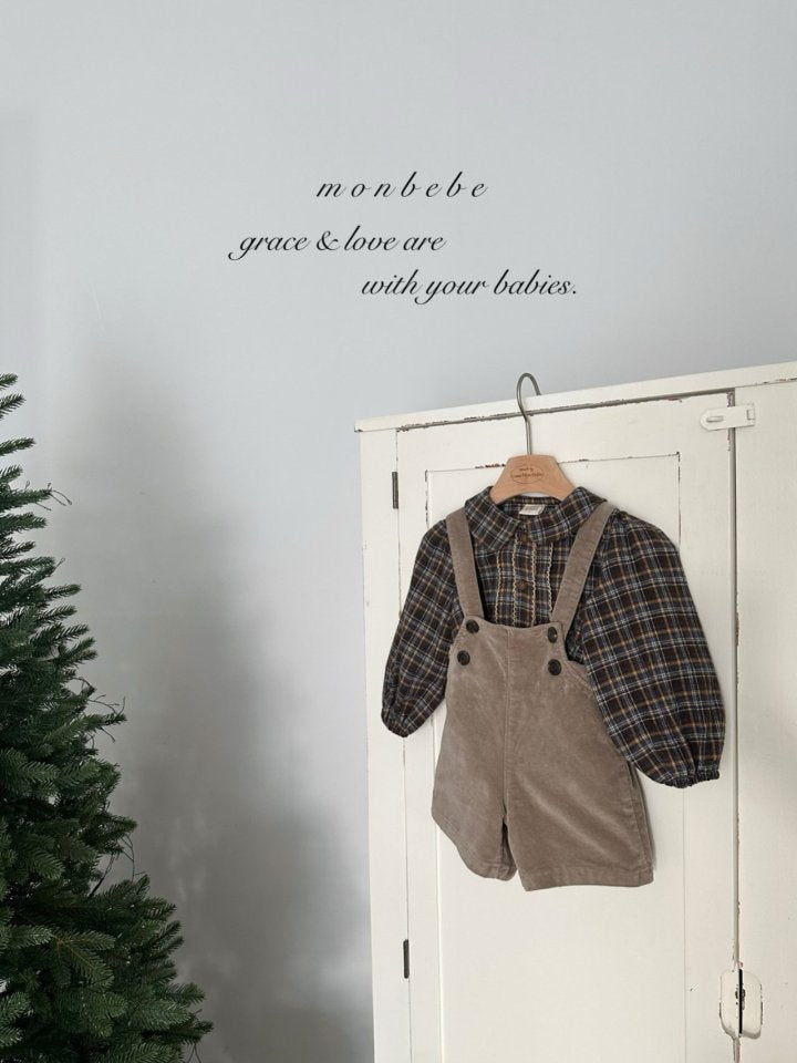 【monbebe】 Montblanc overall pants