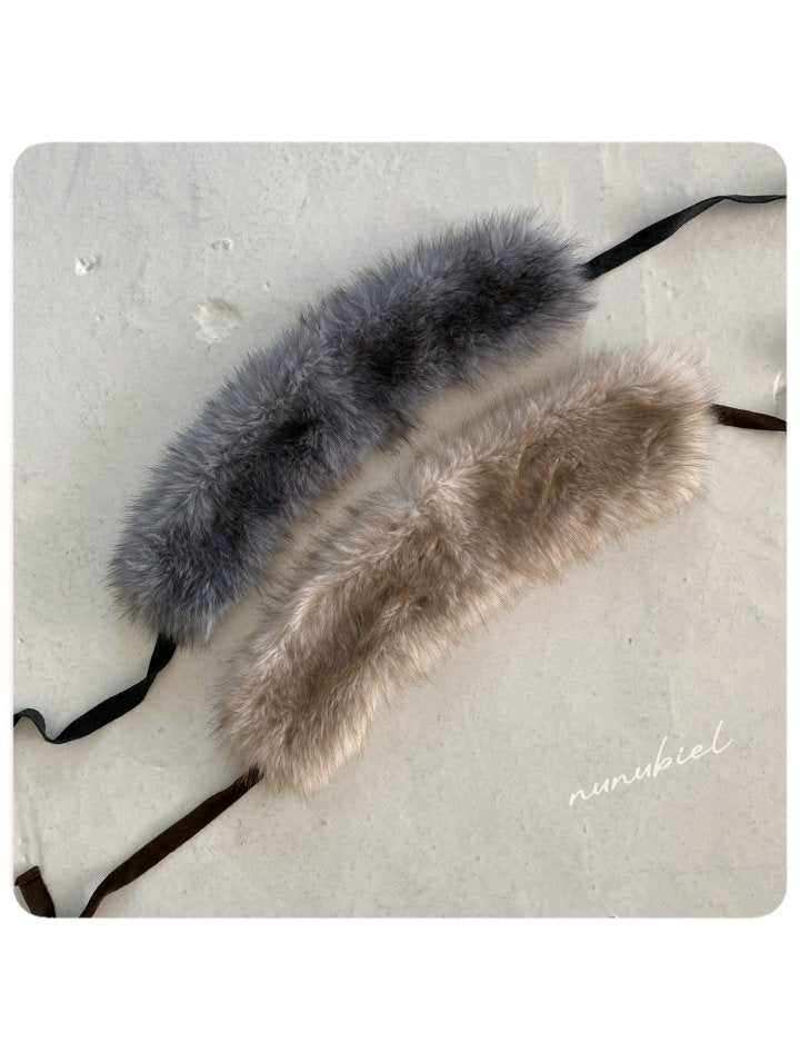 【nunubiel】 Fur collar