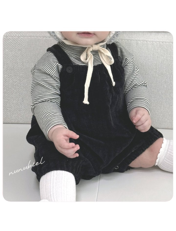【nunubiel】 Clap romper & bonnet