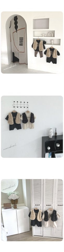 【nunubiel】 Bebe fur vest