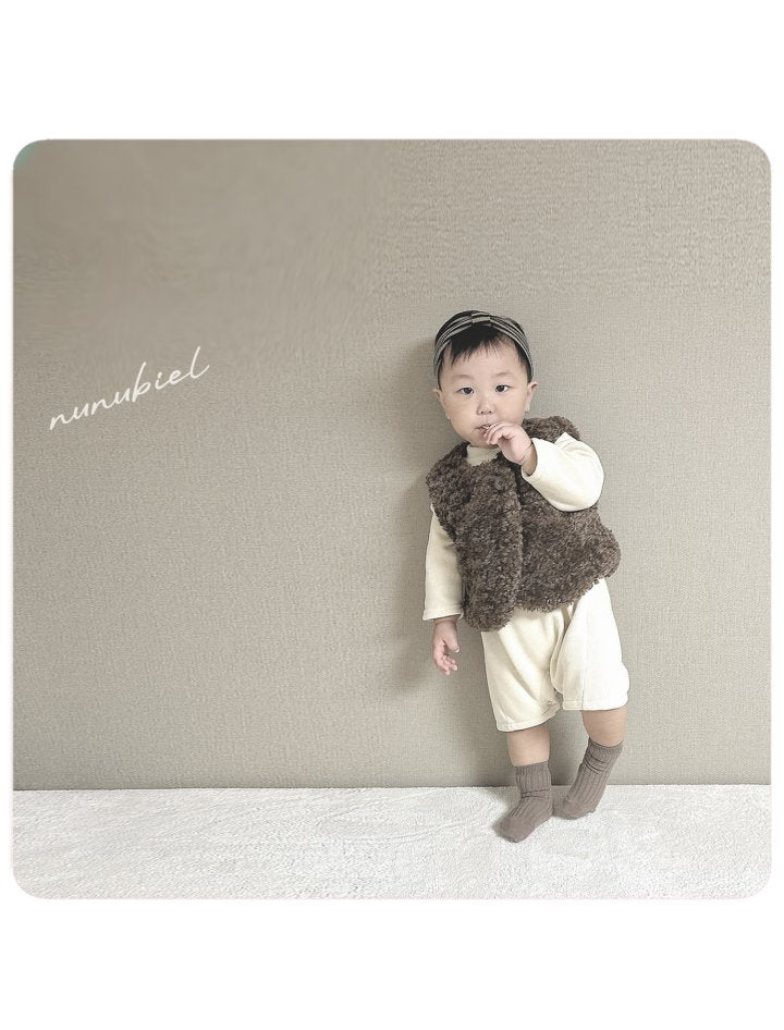 【nunubiel】 Bebe fur vest