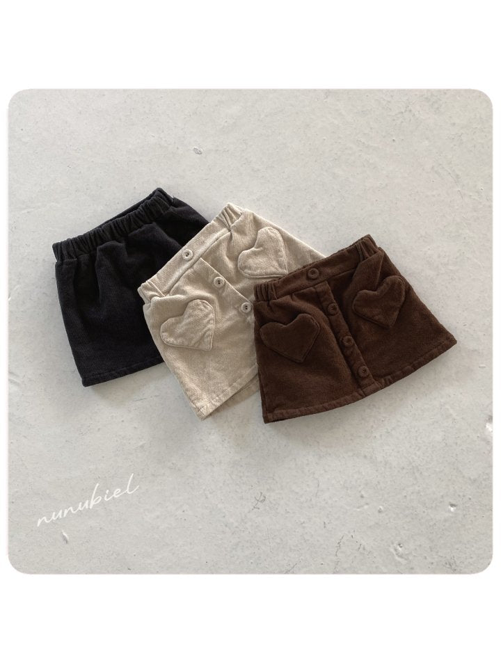 【nunubiel】 Heart skirt