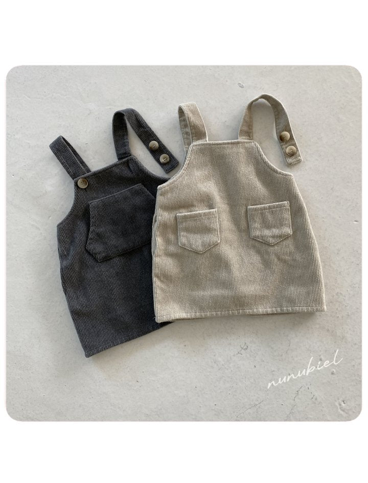【nunubiel】 Corduroy dress