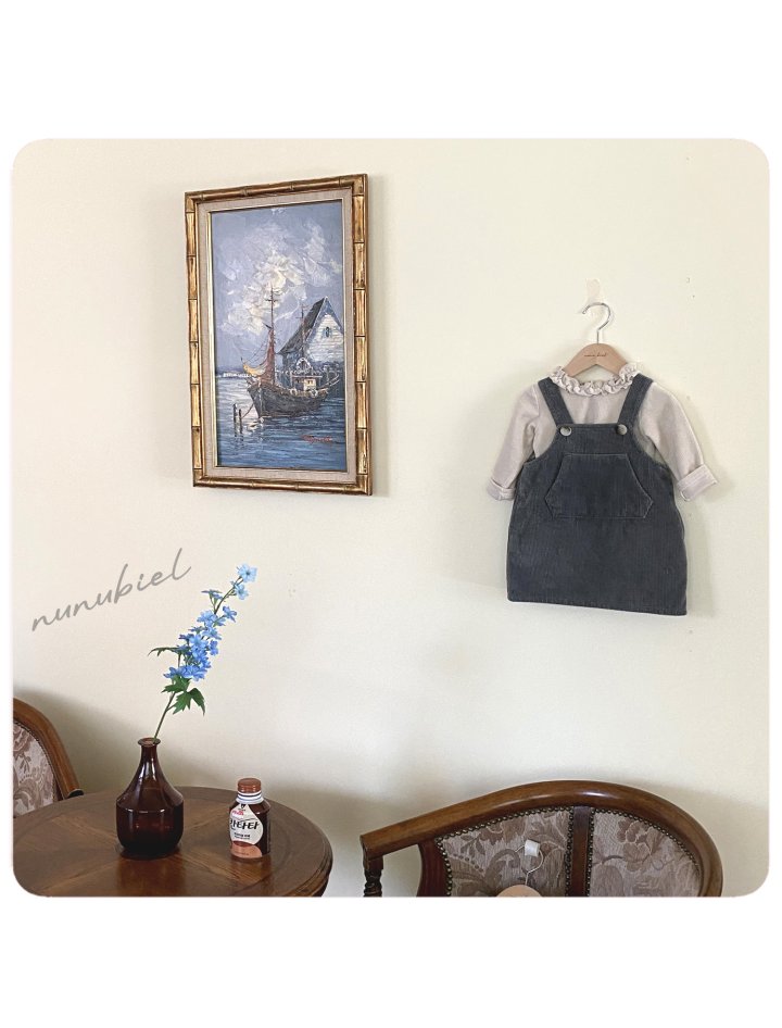 【nunubiel】 Corduroy dress