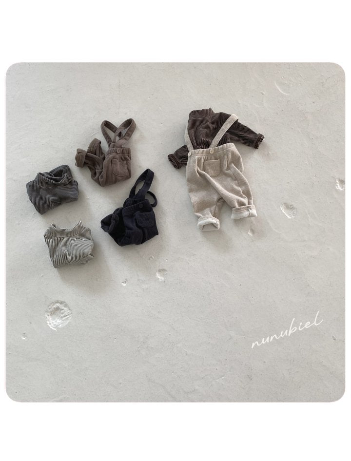 【nunubiel】 Bebe Stripe Turtleneck