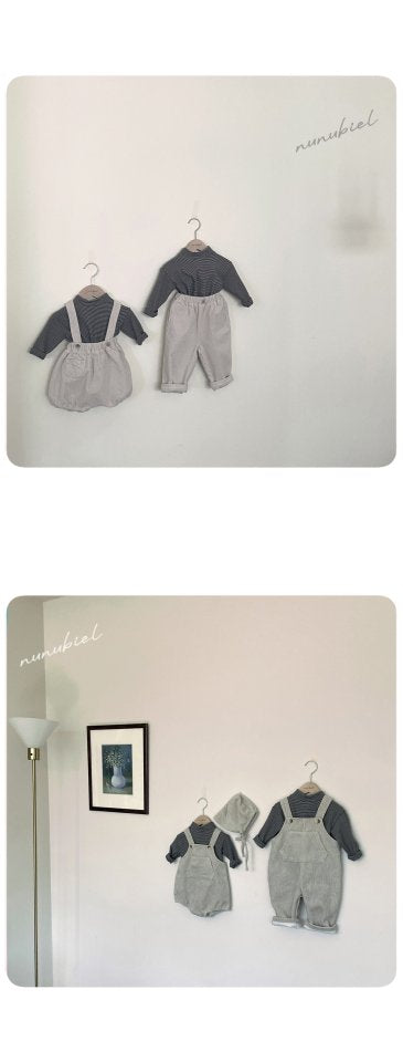 【nunubiel】 Bebe Stripe Turtleneck