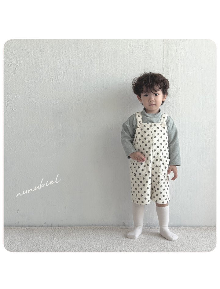 【nunubiel】 Dot jumpsuit