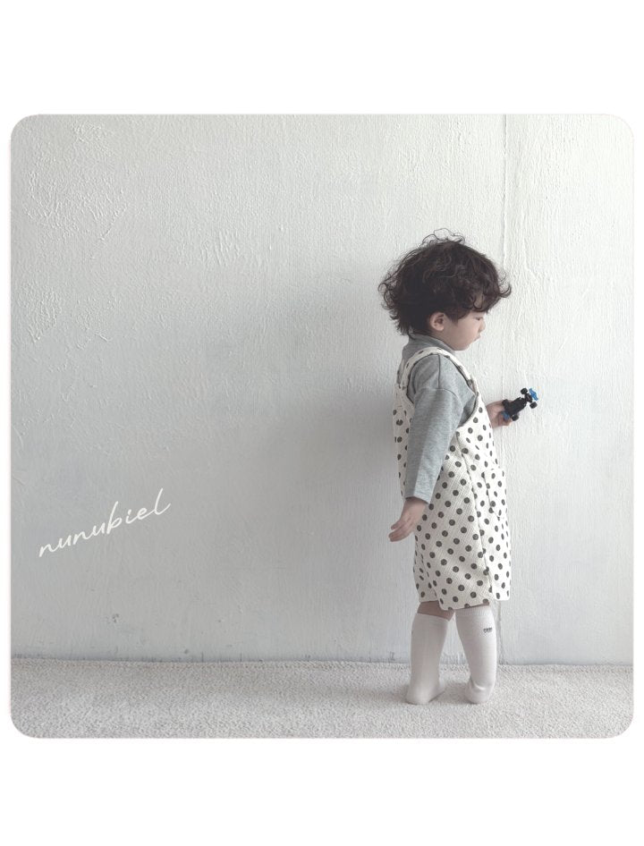 【nunubiel】 Dot jumpsuit