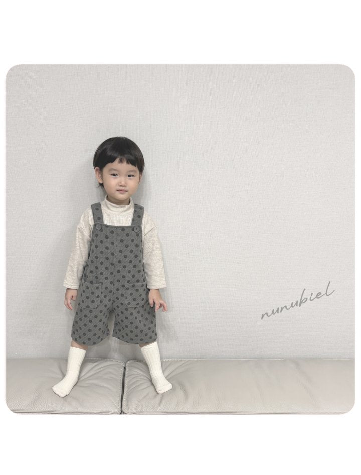 【nunubiel】 Dot jumpsuit