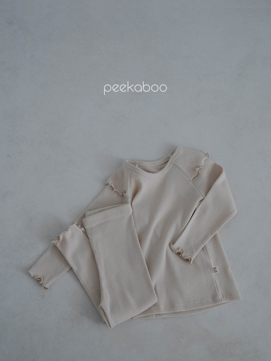 【peekaboo】 Becky top and bottom set