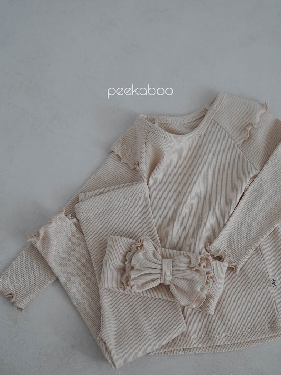 【peekaboo】 Becky top and bottom set