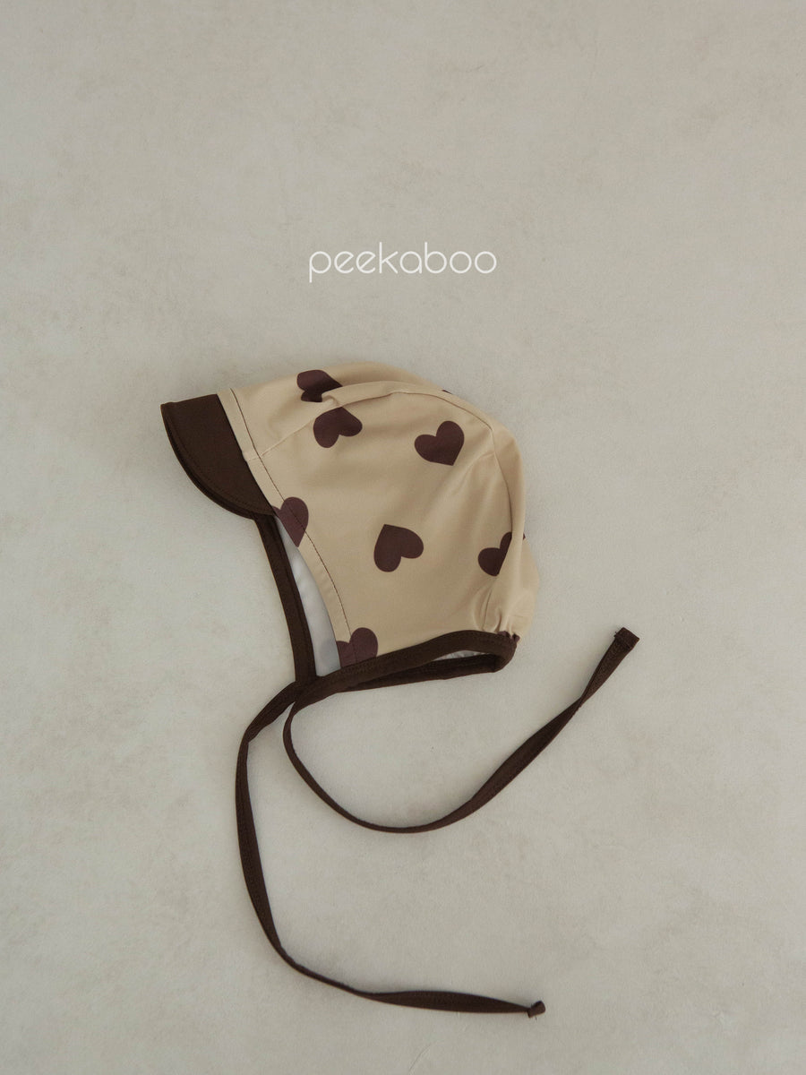 【peekaboo】 チョコ スイム ハット