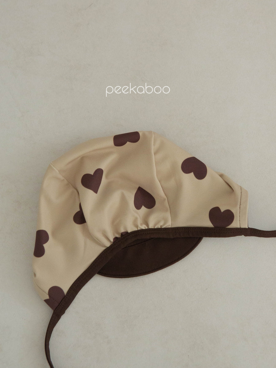 【peekaboo】 チョコ スイム ハット