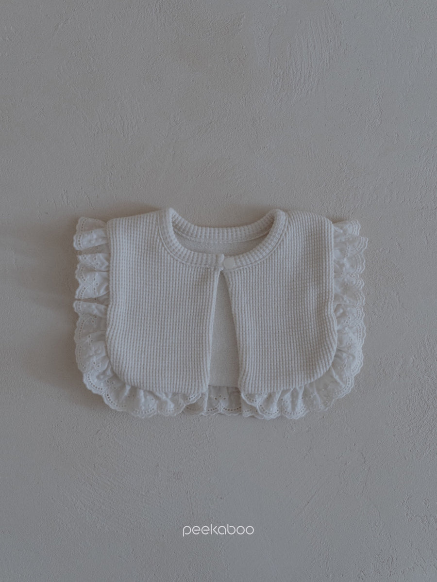 NEW【peekaboo】DEL BABY set (Bib + bloomer)