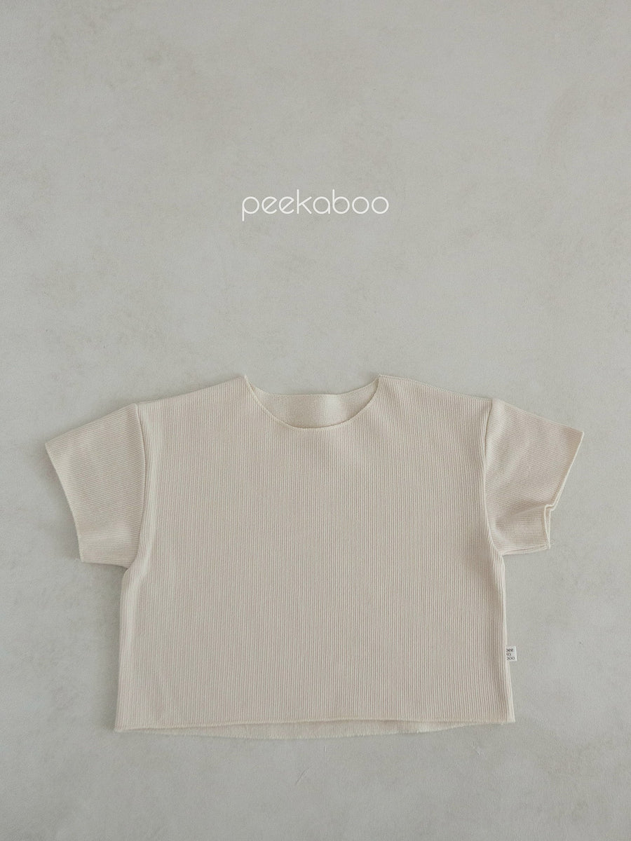 NEW【peekaboo】 Milk ベビーセット (top&bottom set)