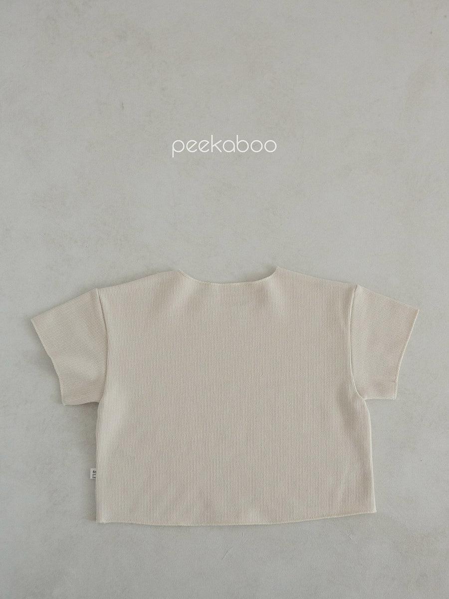 NEW【peekaboo】 Milk ベビーセット (top&bottom set)