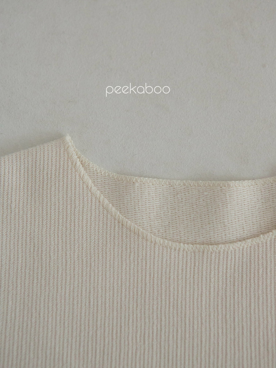 NEW【peekaboo】 Milk ベビーセット (top&bottom set)