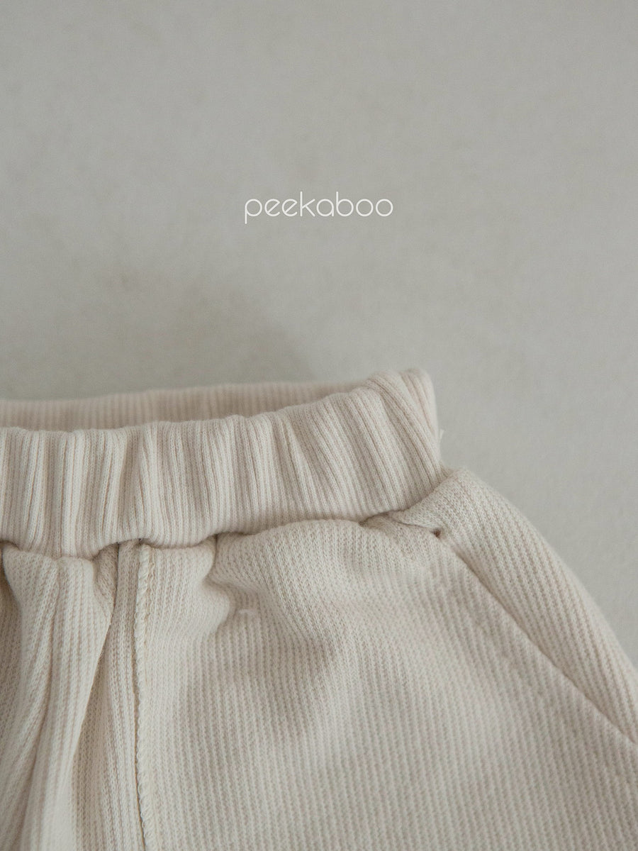 NEW【peekaboo】 Milk ベビーセット (top&bottom set)