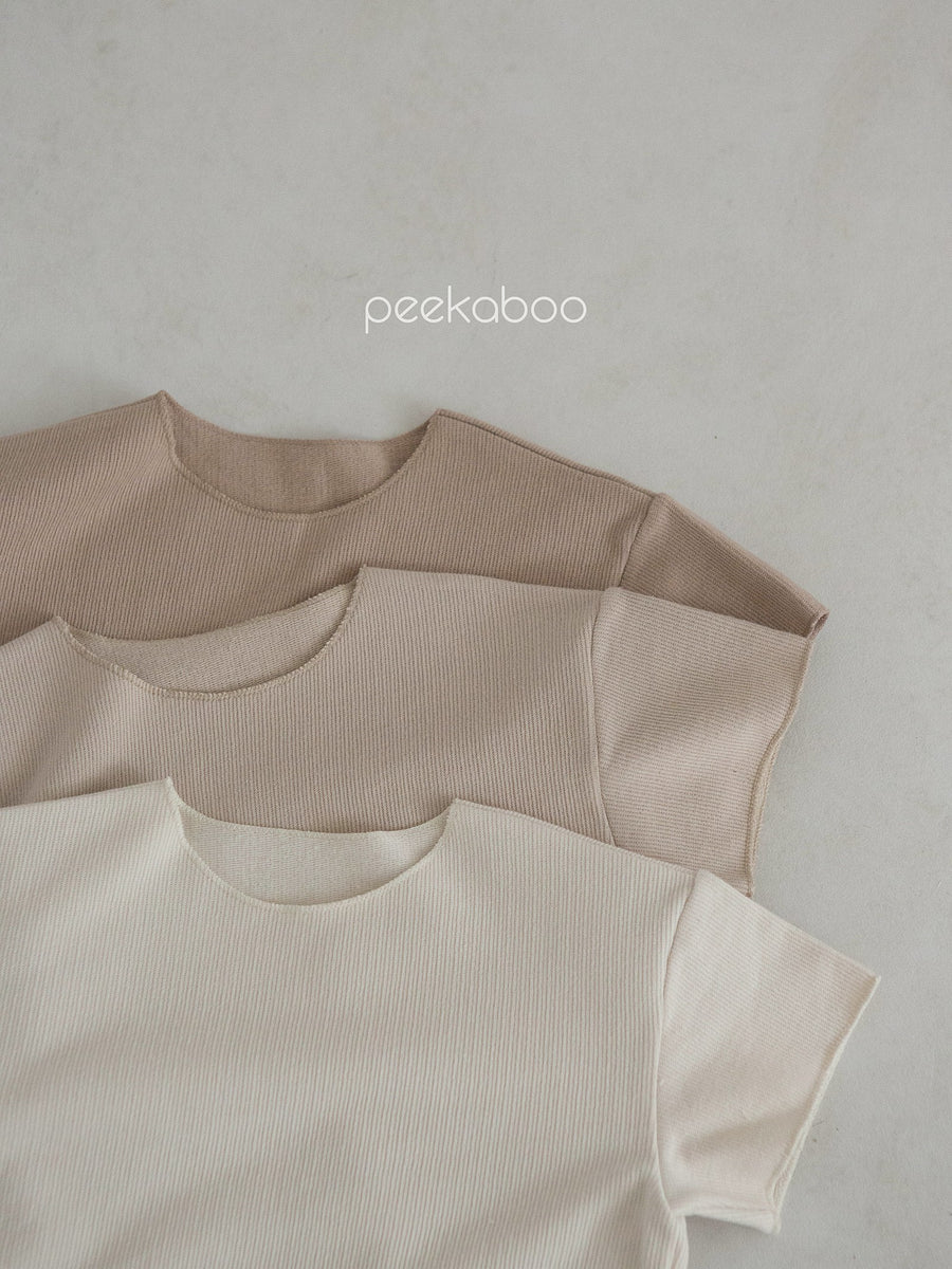 NEW【peekaboo】 Milk ベビーセット (top&bottom set)