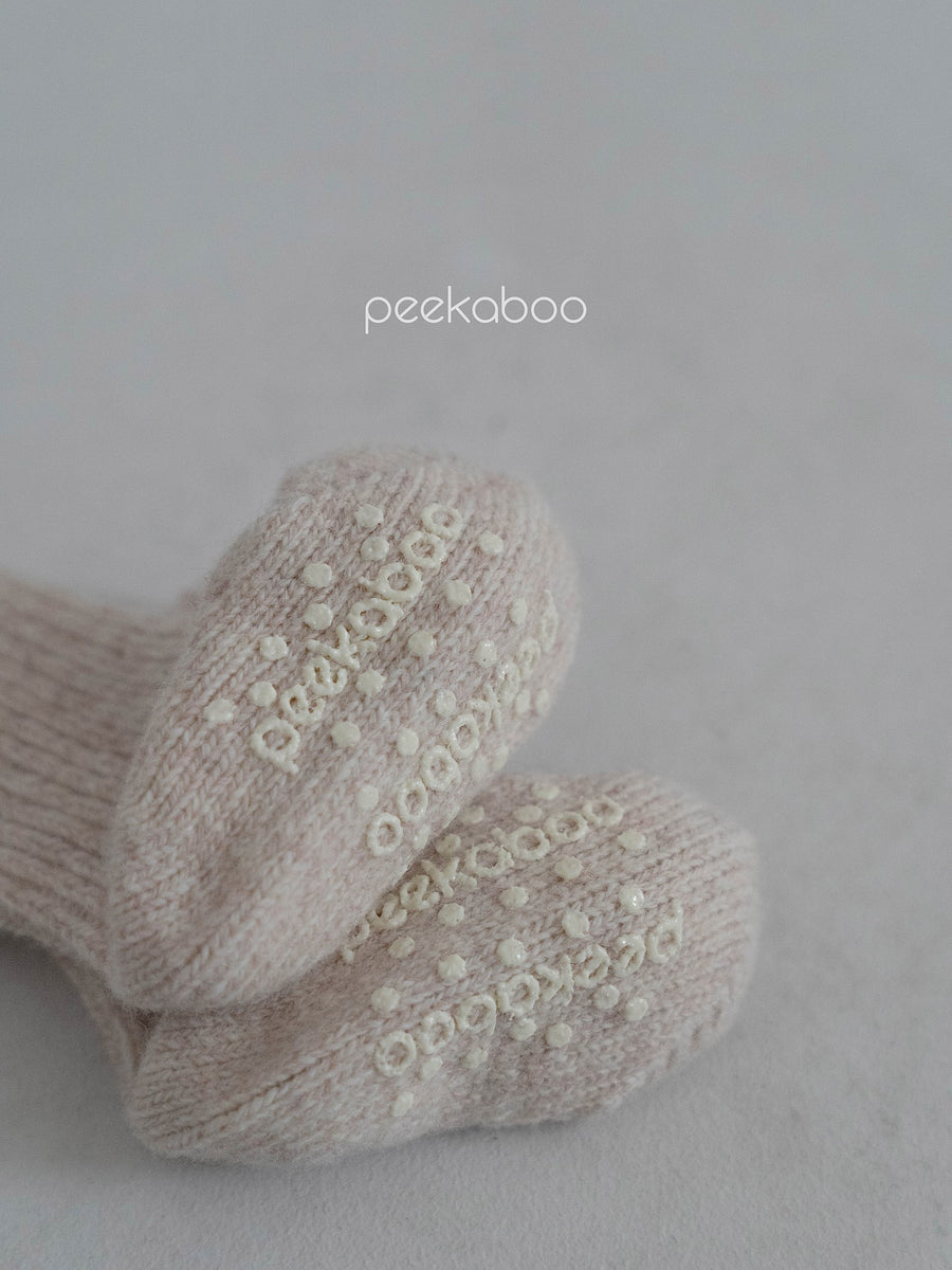 【peekaboo】Ribbed ウール ソックス